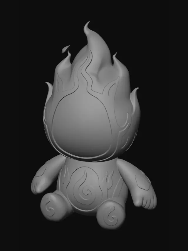 3D model for Ember Sprite