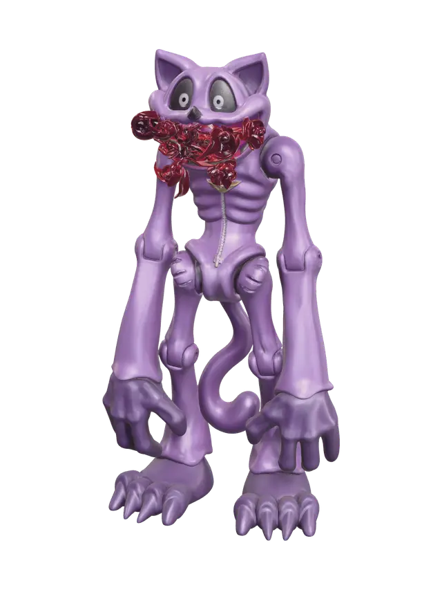 3D model for Low-Poly Catnap Poppy Playtime