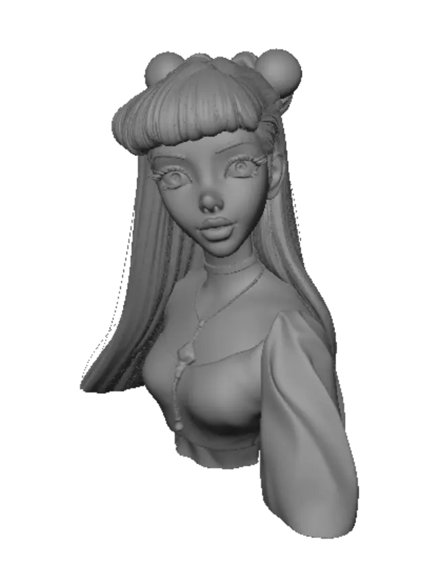 3D model for Neon Moon Enchantress