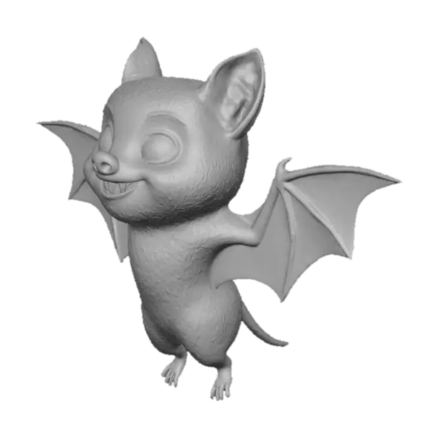3D model for Happy Bat Flying, #Halloween2025#