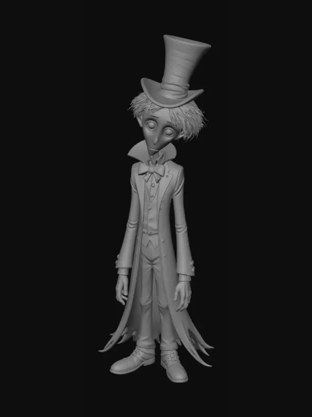 3D model for Midnight Gentleman