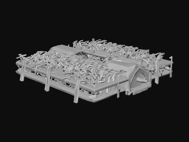3D model for Orbital Greenhouse