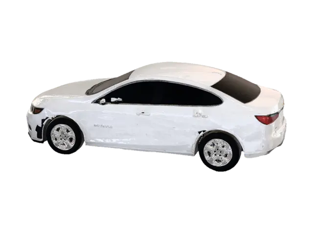2016 Malibu Chevrolet - Gm 3D model, vytvořený pomocí AI