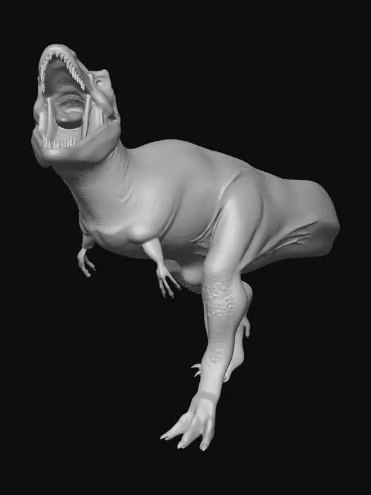 3D model for Roaring T-Rex
