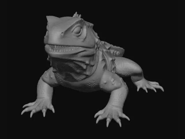3D model for Ancient Dragon Reptile