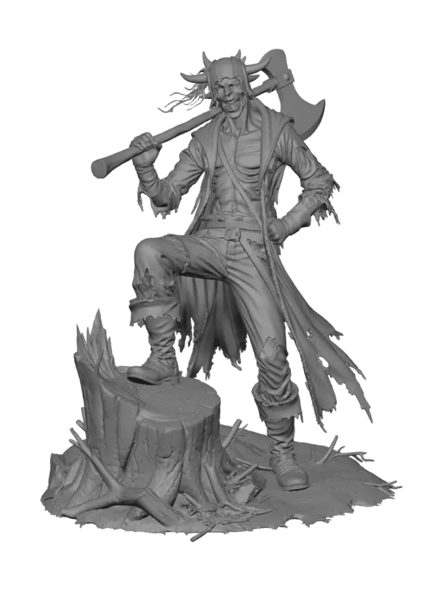 3D model for Crimson Woodsman