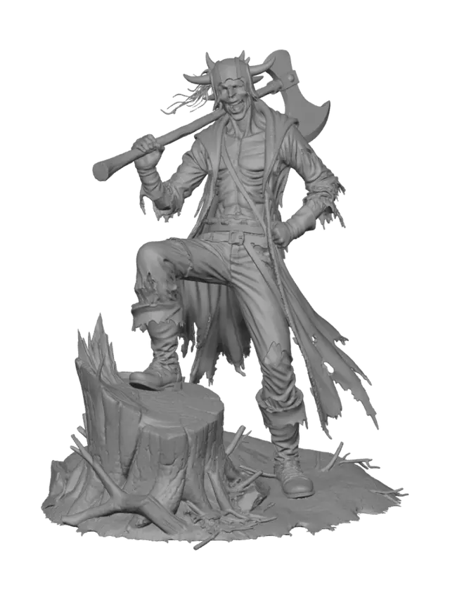 3D model for Crimson Woodsman