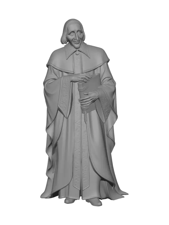 3D model for Emerald Cleric