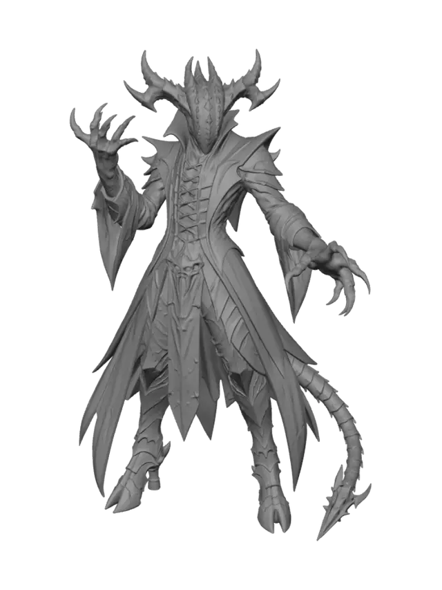 3D model for Abyssal Warlord