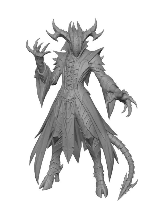 3D model for Abyssal Warlord
