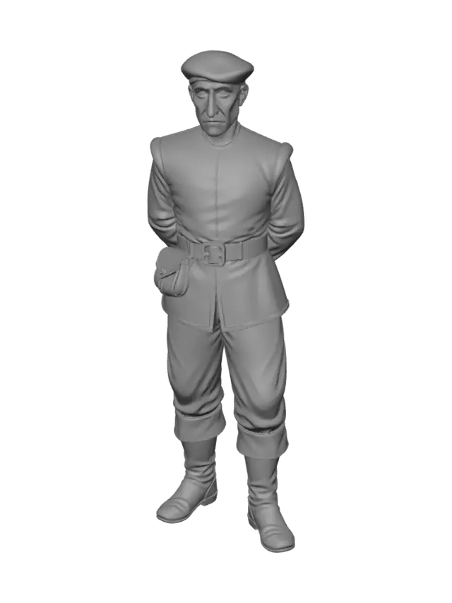 3D model for Golden Striped Gentleman