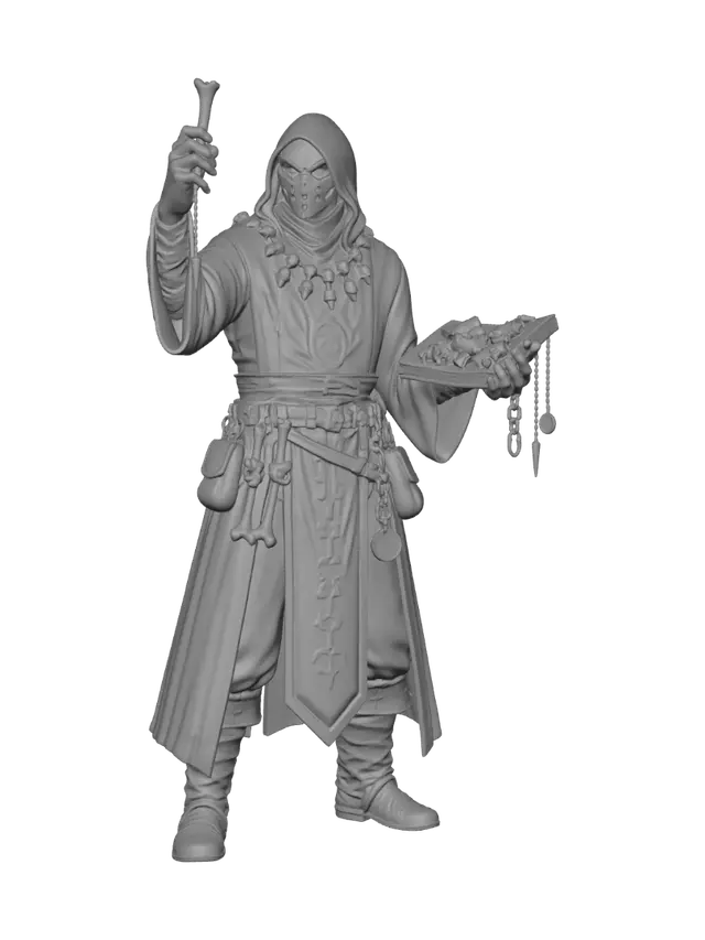 3D model for Bonebound Assassin