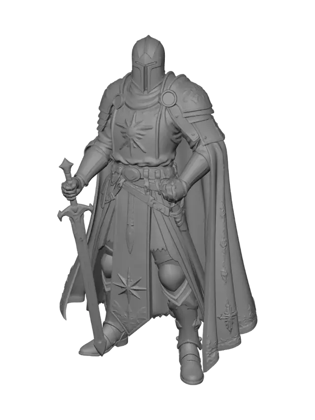 3D model for Sunlit Paladin