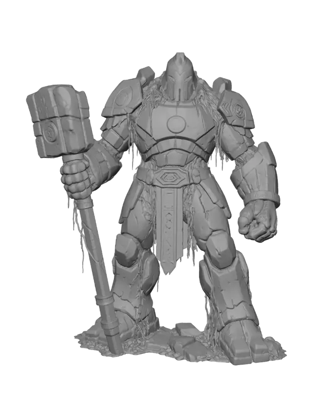 3D model for Mossstone Colossus