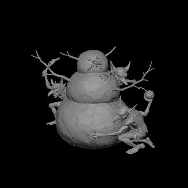 3D model for Siege of the Snowman