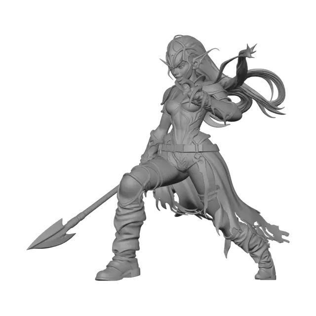 3D model for Crimson Huntress