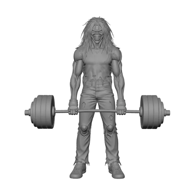 3D model for Zombie Strongman