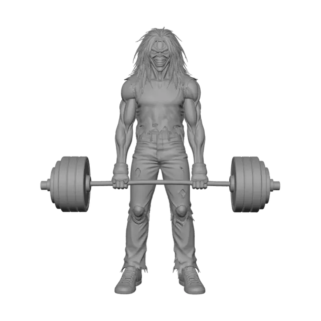 3D model for Zombie Strongman