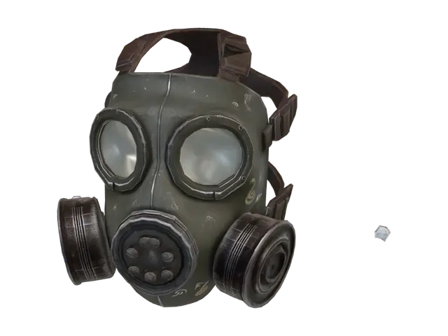 3D model for Monochrome Gas Mask
