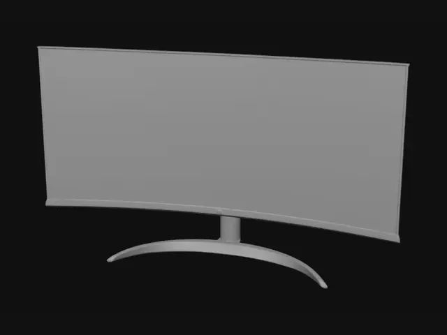 3D model for LG UltraWide 34-Inch Curved Monitor