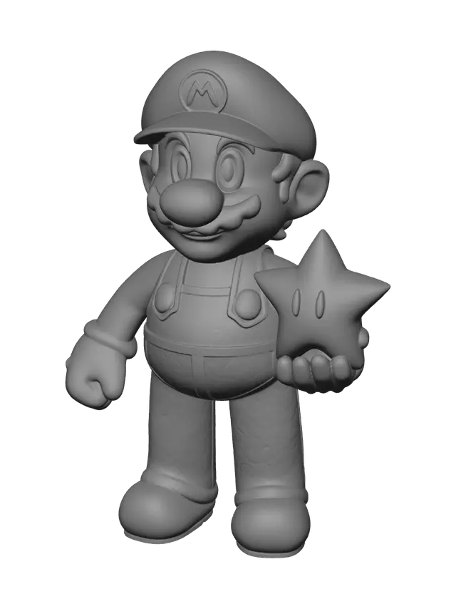 3D model for Ornate Mario Star