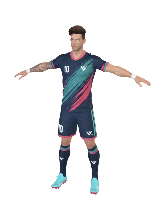 3D model for Vibrant Stance on the Green