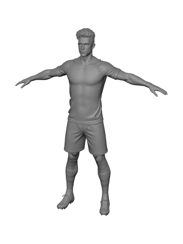 3D model for Vibrant Stance on the Green