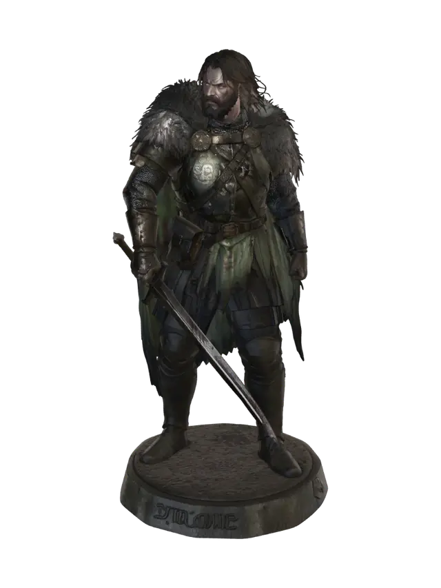 3D model for Stormbound Warlord