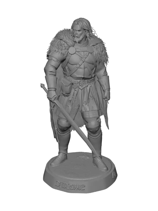 3D model for Stormbound Warlord