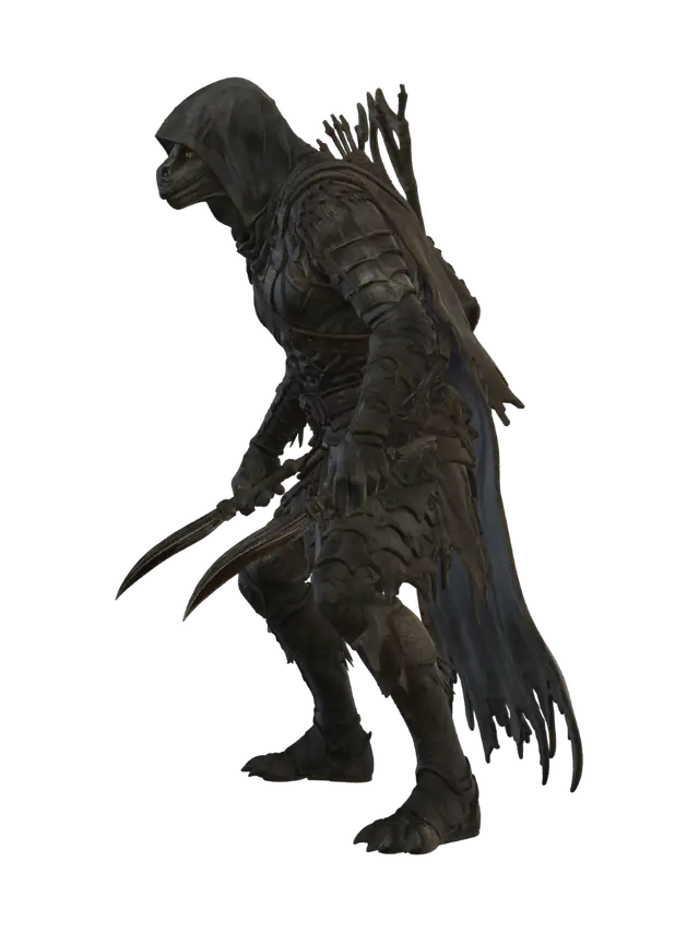 3D model for Ashen Dread Knight