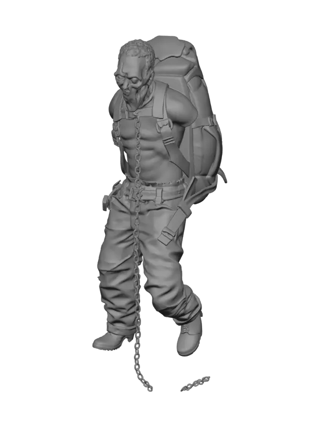 3D model for Chained Zombie