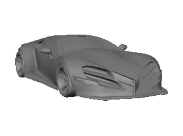 3D model for Midnight Sleigh Racer