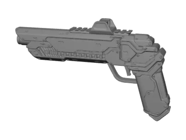 3D model for Steelwarden Sidearm
