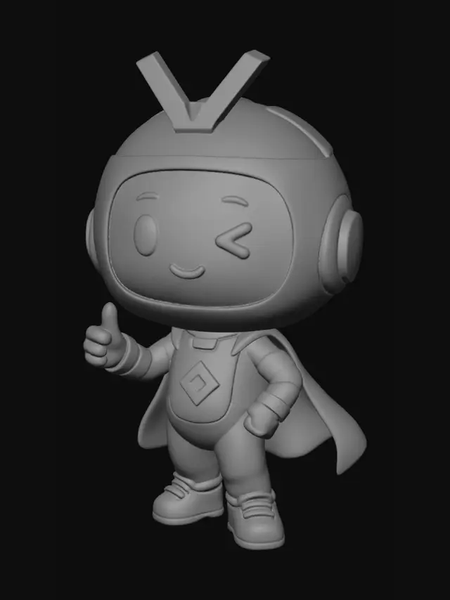3D model for Captain Checkmark
