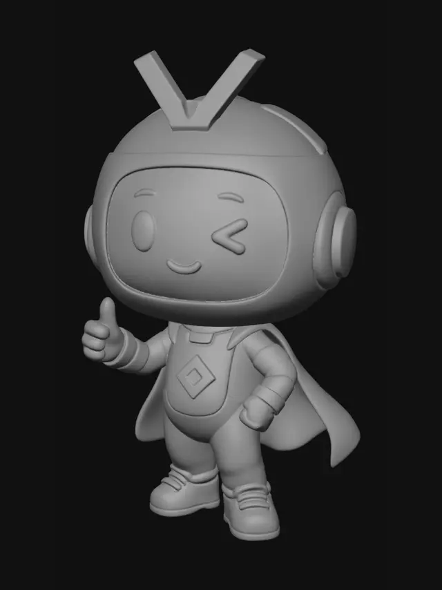 3D model for Captain Checkmark