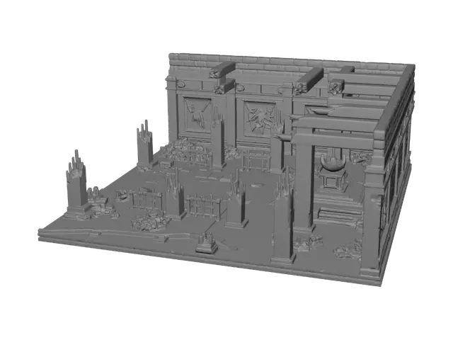 3D model for Chamber of the Violet Flame