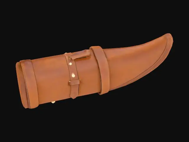 3D model for stylized empty quiver. basic