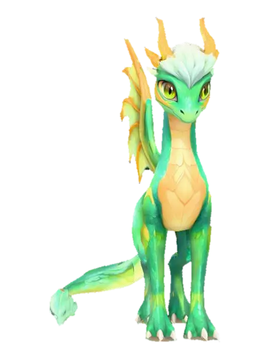 anime like pokemon, spiritual pets. fantasy,Stylized, epic and cute Peryton, mythical creature,… AI 생성 3D 모델