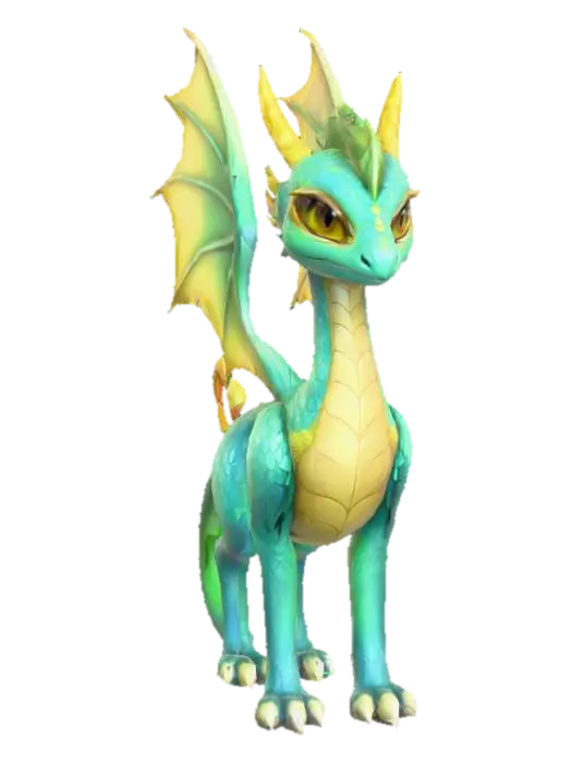 anime like pokemon, spiritual pets. fantasy,Stylized, epic and cute Peryton, mythical creature,… AI 생성 3D 모델