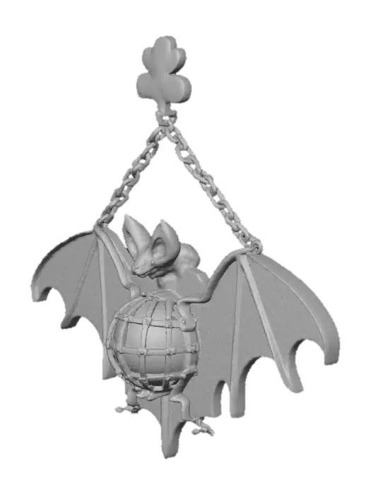 3D model for Bat Lantern Artifact, #Halloween2025#