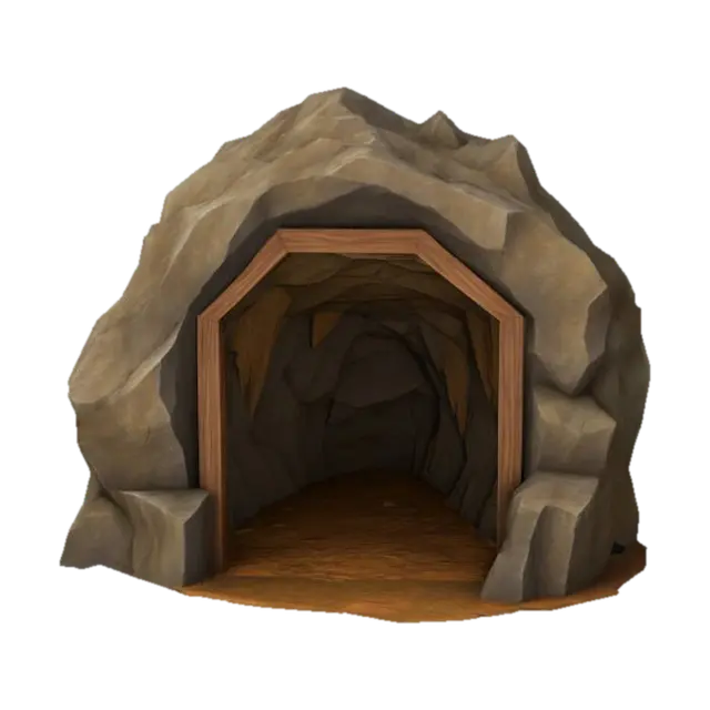 3D model for Cave entrance, #SketchTo3D#