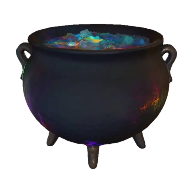 Mystical Cauldron - Brew 3D model, vytvořený pomocí AI