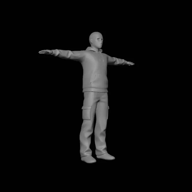 3D model for Sudden Human Form