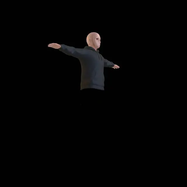 3D model for Sudden Human Form