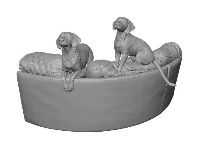 3D model for Couch Commanders