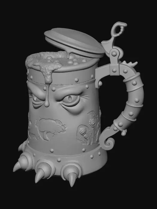 3D model for Ironclad Behemoth Tankard