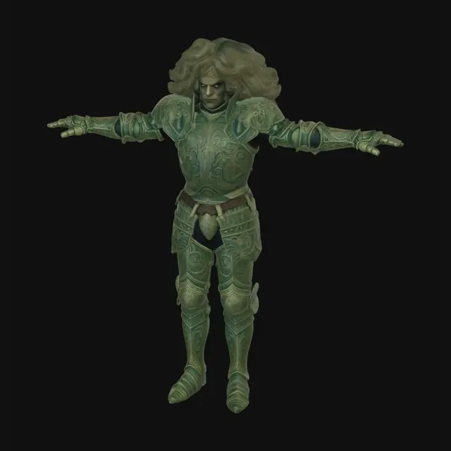 3D model for Beastslayer Warden