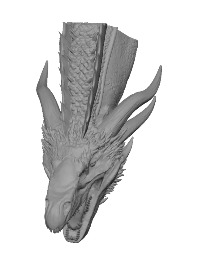 3D model for Dragon Skull of the Wyrm
