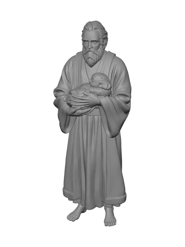 3D model for Saint Joseph and the Christ Child