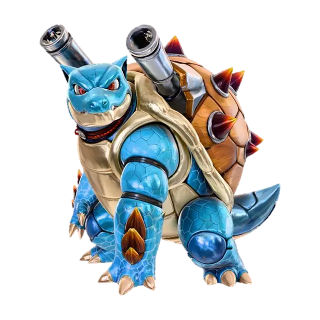 Tactical Tortoise 3D model, vytvořený pomocí AI